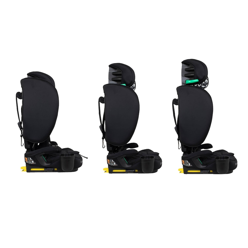 image 1 of Cosatto On The Go iSize Travel Car Seat Lightweight Foldable Booster, Quick Fit, R129 Safety