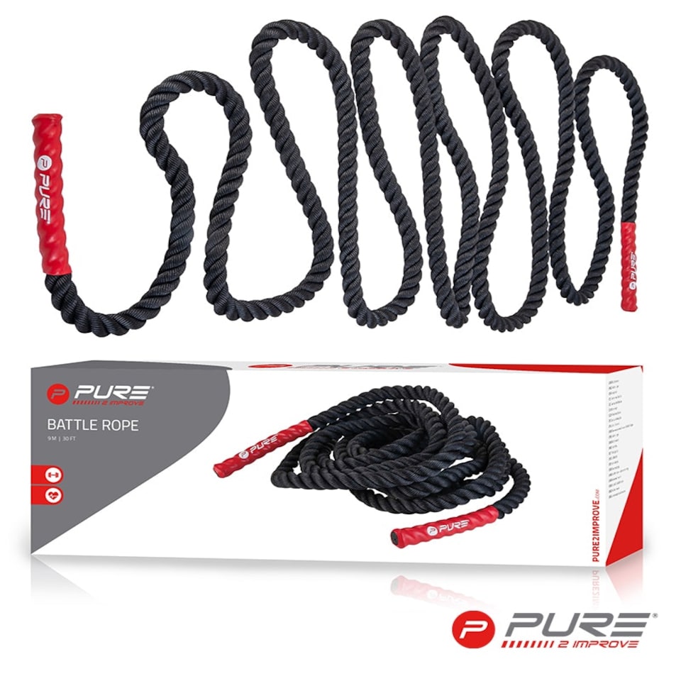 image 1 of Battle Rope - 9 Meters Black