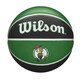 image 1 of Wilson Team Tribute Boston Celtics Leather Basketball - Green/Black - 7