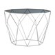 image 1 of Shalimar Octagonal Silver Side Table Silver
