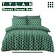 image 3 of Tylan Geometric Printed Duvet Cover Set Reversible Polycotton Beddings Multi | Single