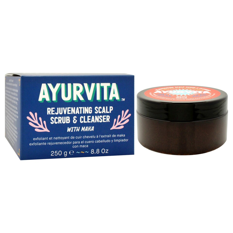image 1 of Maka Rejuvenating Scalp Scrub and Cleanser by AyurVita for Unisex 6.7 oz Cleanser