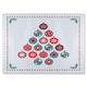 image 1 of Seasonal Christmas Dining Glass Chopping Board | Multi