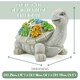 image 8 of Solar Turtle Statue Garden Ornaments Outdoor Decorations