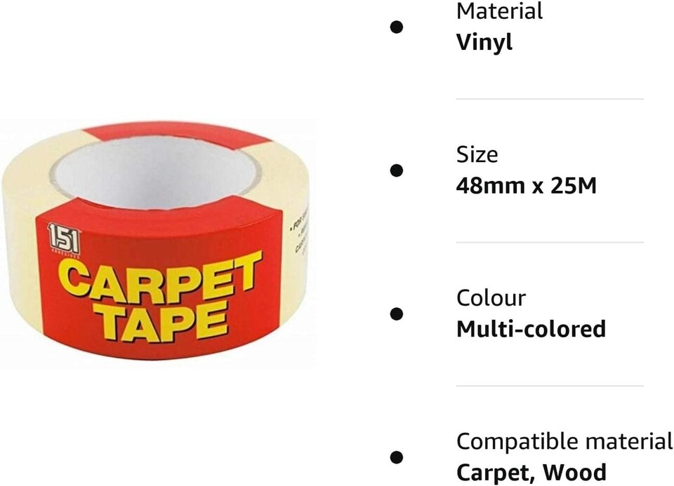 image 1 of Carpet To Floor Tape 48mmx 25M
