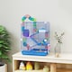 image 2 of Pawhut 5 Tier Hamster Cage, Gerbil Cage with Tube Exercise Wheels, Tunnel, Water Bottle, Dishes, Blue, 58H x 46L x 30Wcm