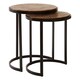 image 2 of Interiors By Premier Sturdy Chevron Side Tables, Durable Side Table By Couch For Livingroom, Versatile Small Table For Outdoor