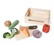 image 1 of Hooga Playroom Cutting Play Food - Role Play Wooden Vegetables