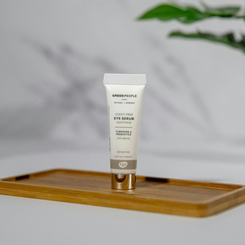 image 1 of Green People Scent Free Anti-Ageing Eye Cream - Fragrance Free, Suitable for Sensitive Skin - Organic, Cruelty Free & Vegan, 10ml