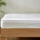 image 3 of Martex Naturals Cotton Quilted Mattress and Pillow Protector Set White | King