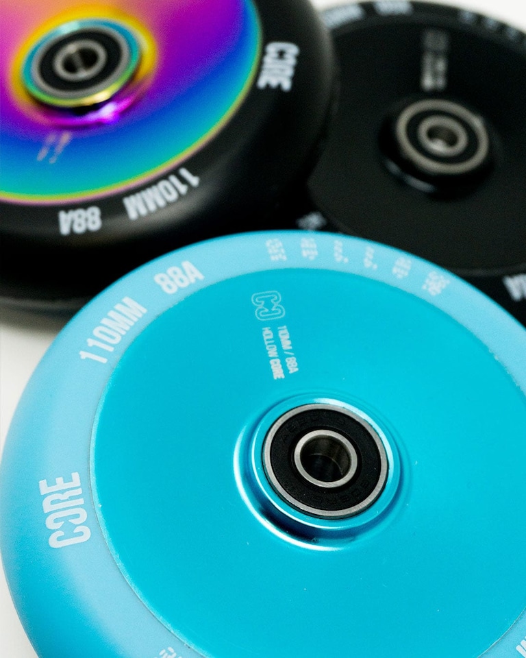 image 1 of CORE Hollow Stunt Scooter Wheel V2 110mm - Mint Blue