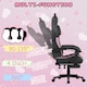 image 6 of Rattantree Ergonomic Gaming Chair with Massage Support & Footrest