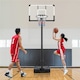 image 2 of Yaheetech Portable Basketball Hoop System 228 - 303 cm Hoop Height Adjustment Black