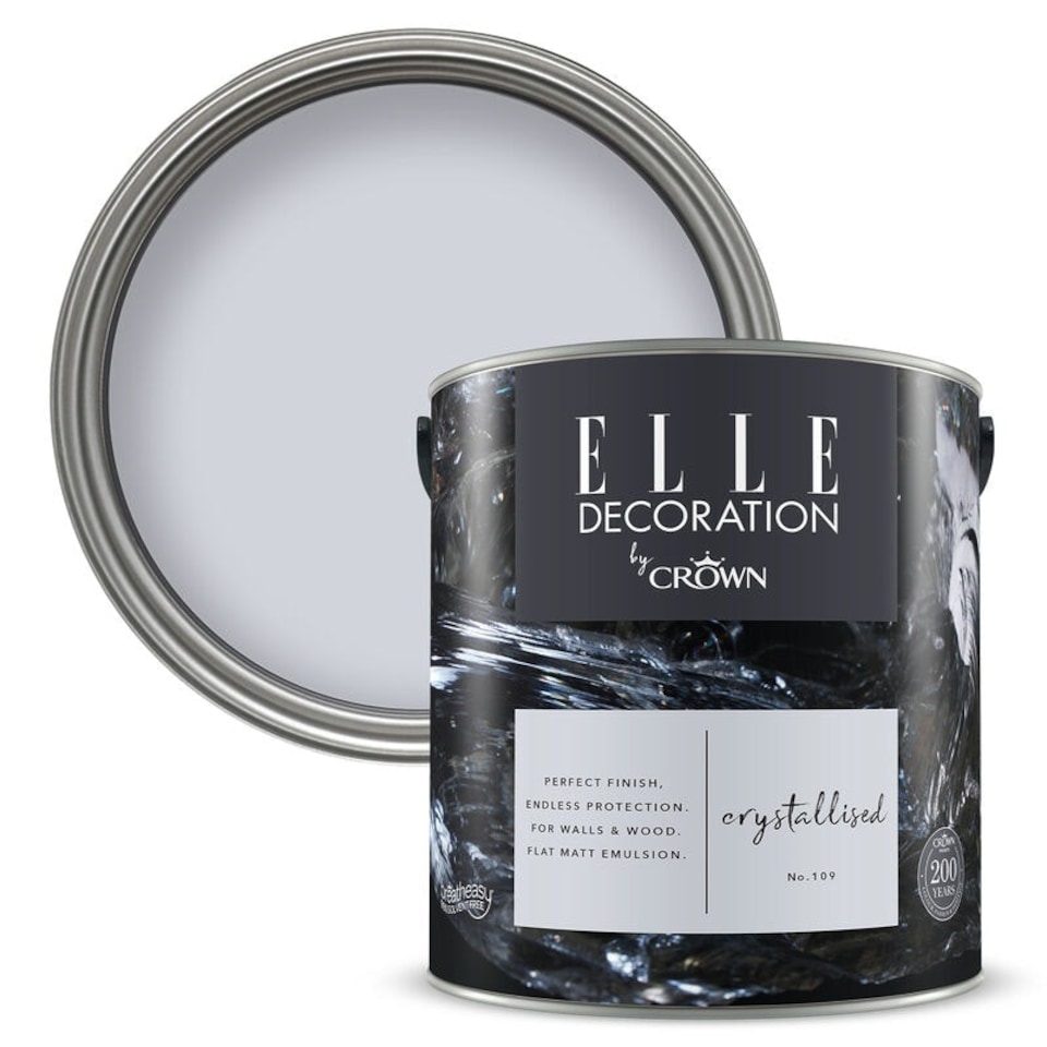 image 1 of Elle (Crown) Flat Matt Crystallised (109) 2.5L