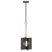 Lisa McDennon by Hinkley Ludlow 1 Light Pendant Brushed Graphite