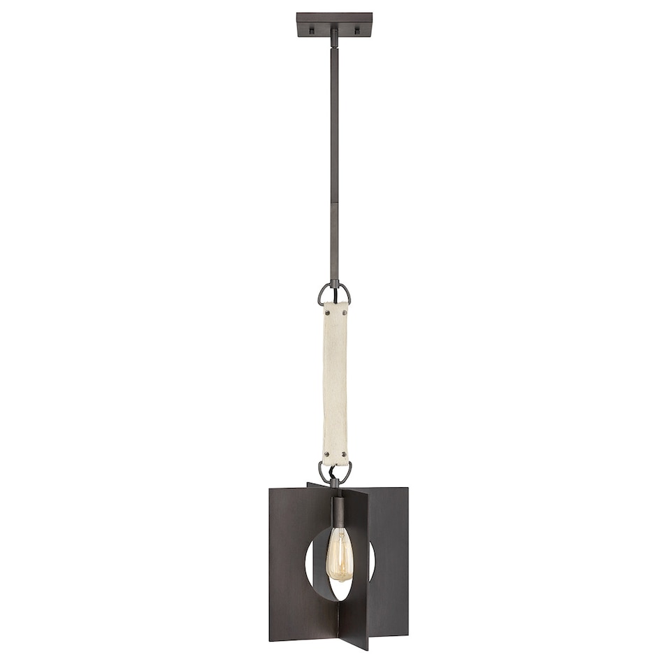 image 1 of Lisa McDennon by Hinkley Ludlow 1 Light Pendant Brushed Graphite