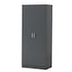 image 1 of Rio Costa 2 Door Wardrobe Bedroom Furniture Storage Cupboard Dark Grey