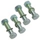 image 1 of M16 (16mm) x 65mm High Tensile Tow Bar Ball Fixing Bolts Washers + Nuts 4 Pack