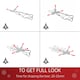 image 4 of HOMCOM 5FT Artificial Christmas Tree w/ Automatic Open for Home Party Pink