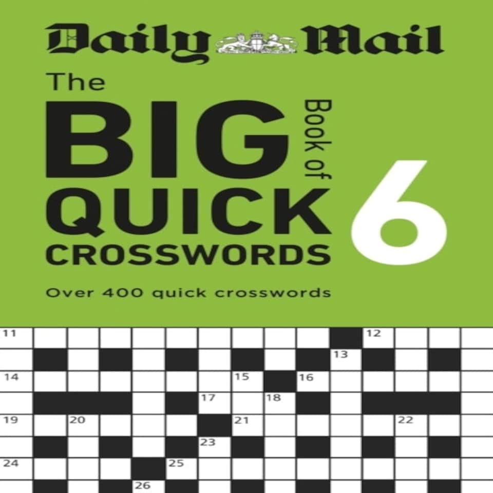 Daily Mail Big Book Of Quick Crosswords Volume 6