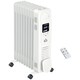 image 1 of HOMCOM Oil Filled Radiator Electric Heater 3 Heat Settings Remote