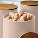 image 3 of Tower Scandi Pink Clay Storage Set Bread Bin 3 Canisters & Biscuit Barrel