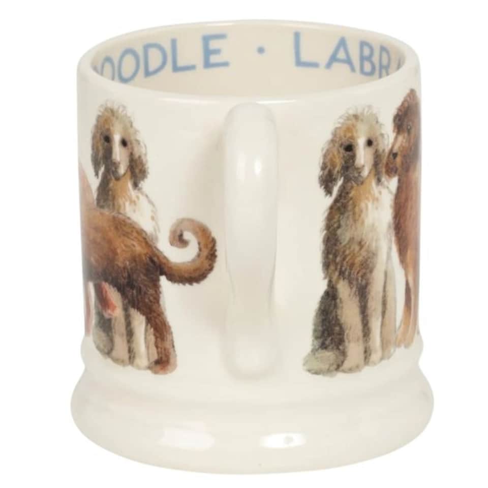 image 1 of Mug: 1 x 300ml Emma Bridgewater Labradoodle Half Pint Mug, Ceramic White