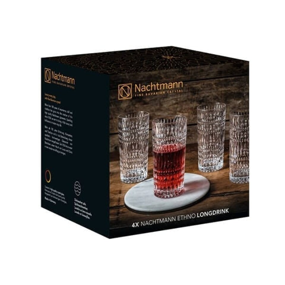 image 1 of Nachtmann Ethno Longdrink Set Of 4