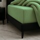 image 2 of Teddy Fitted Sheet 30cm Extra Deep Soft Cuddly Soft Touch Bedding Black | Super King