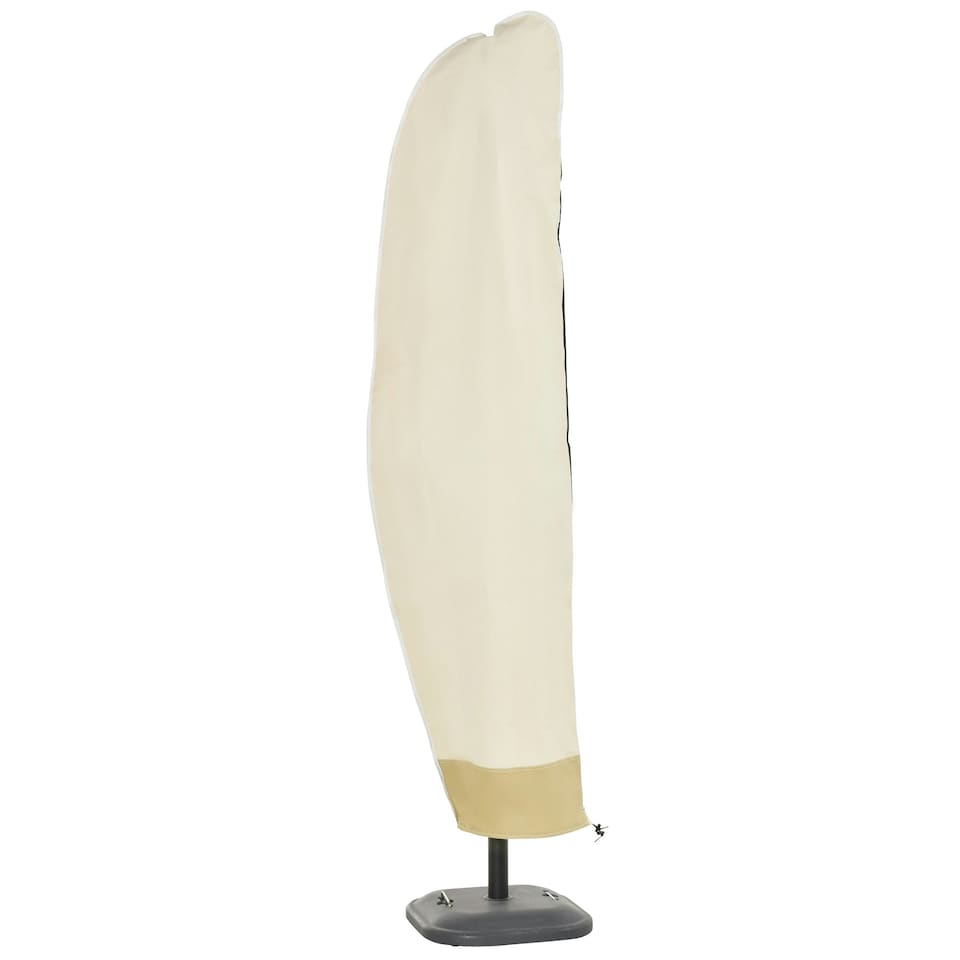 image 1 of Outsunny Outdoor Parasol Cover Umbrella Garden Furniture Protection Wind Rain