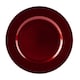 image 1 of Argon Tableware Metallic Charger Plate - 33cm - Dark Red