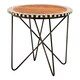 image 4 of Versatile Round Acacia Wood Side Table, Modern Design Round Side Table, Functional Modern Side Table Cream