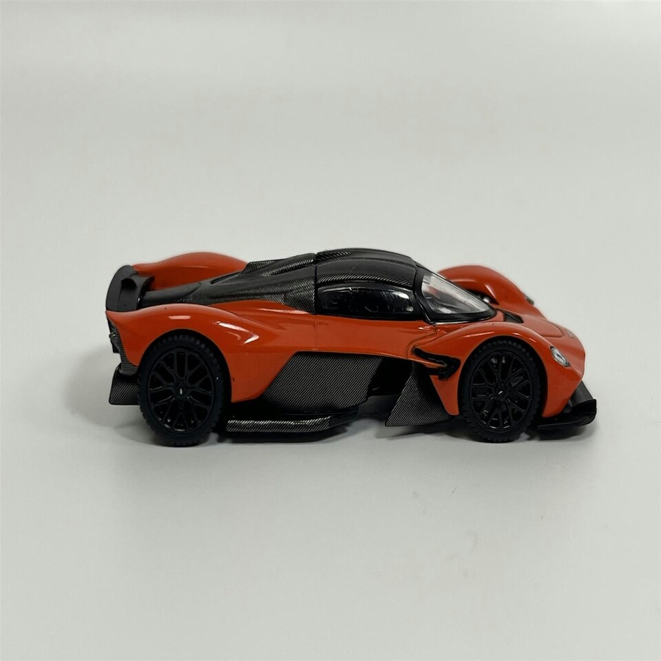 image 1 of Aston Martin Valkyrie Maximum Orange LHD 1:64 Mini GT MGT00678L
