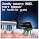 image 2 of Oral-B Pro 3 3500 Black Electric Toothbrush with Floral Art Travel Case