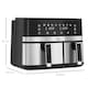 image 3 of HOMCOM Dual Zone Air Fryer 8.5L Double Air Fryer with SYNCFinish 2700W
