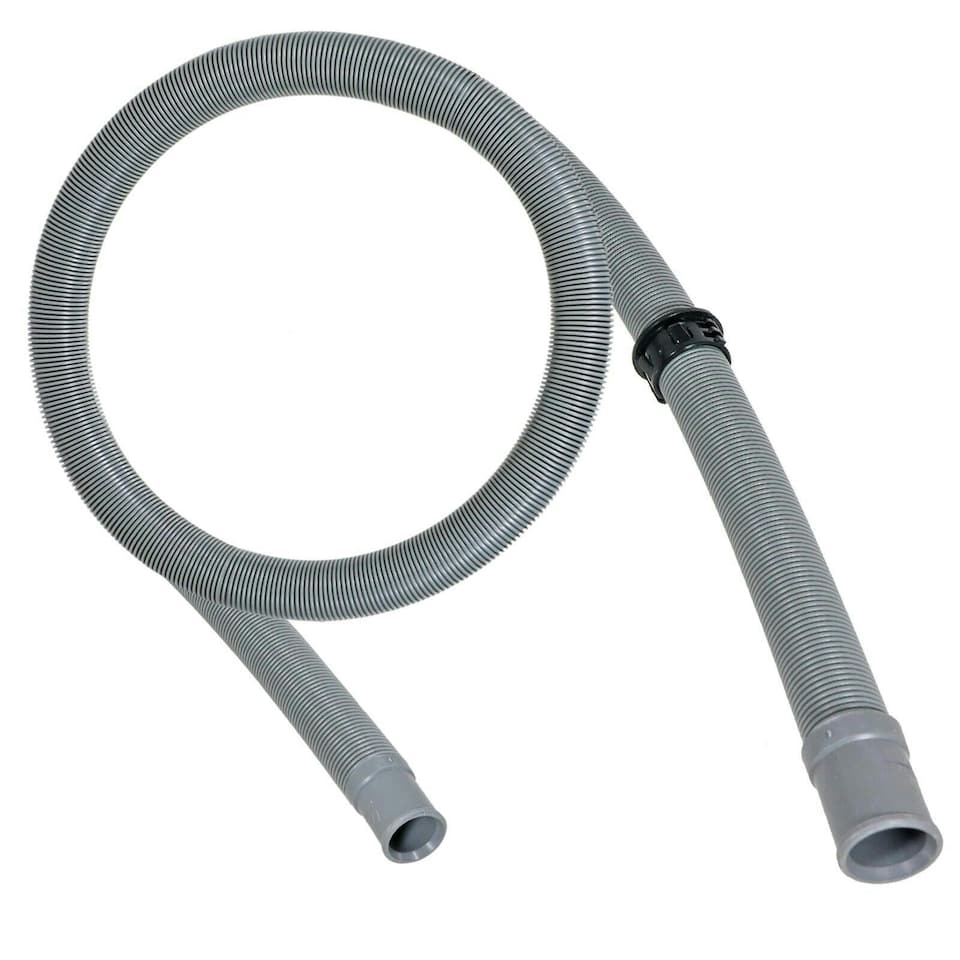 image 1 of SPARES2GO Straight Drain Hose Pipe for Caple DF630 DI475 DI476 DI477 DI481 DI482 Dishwasher (21mm)