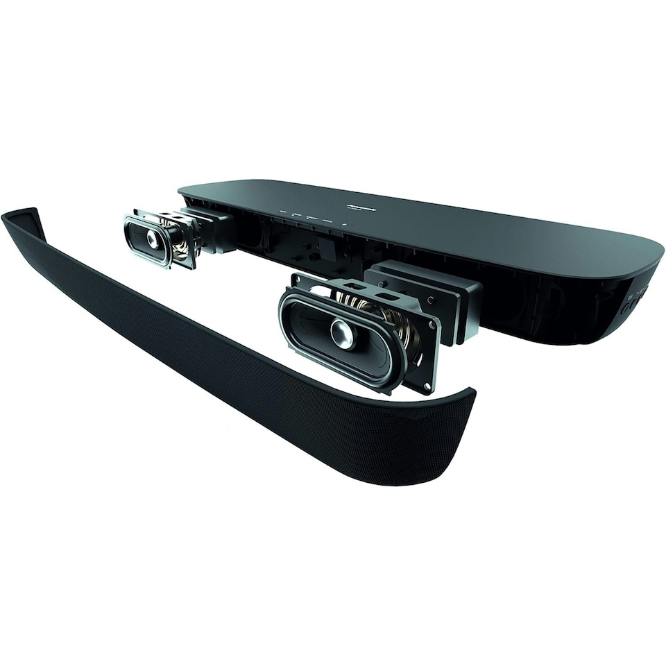 image 1 of Panasonic SC-HTB200 Black Bluetooth All-In-One Surround Sound Soundbar