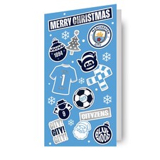 Manchester City FC Christmas Card