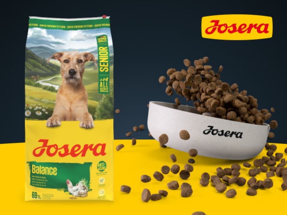 image 1 of Josera Senior Balance complete dry dog food | For older or less active dogs | Lower protein | Reduced fat | Gluten-free | Cardiac & Joint support | 12.5kg