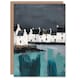 image 1 of Scottish Coastal Village Oil Grey Sky Him Her Birthday Card