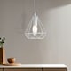 image 1 of Interiors by Premier Beli White Metal Wire Pendant Light