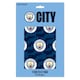 image 1 of Manchester City FC 2 Sheets & 2 Tags Gift Wrap