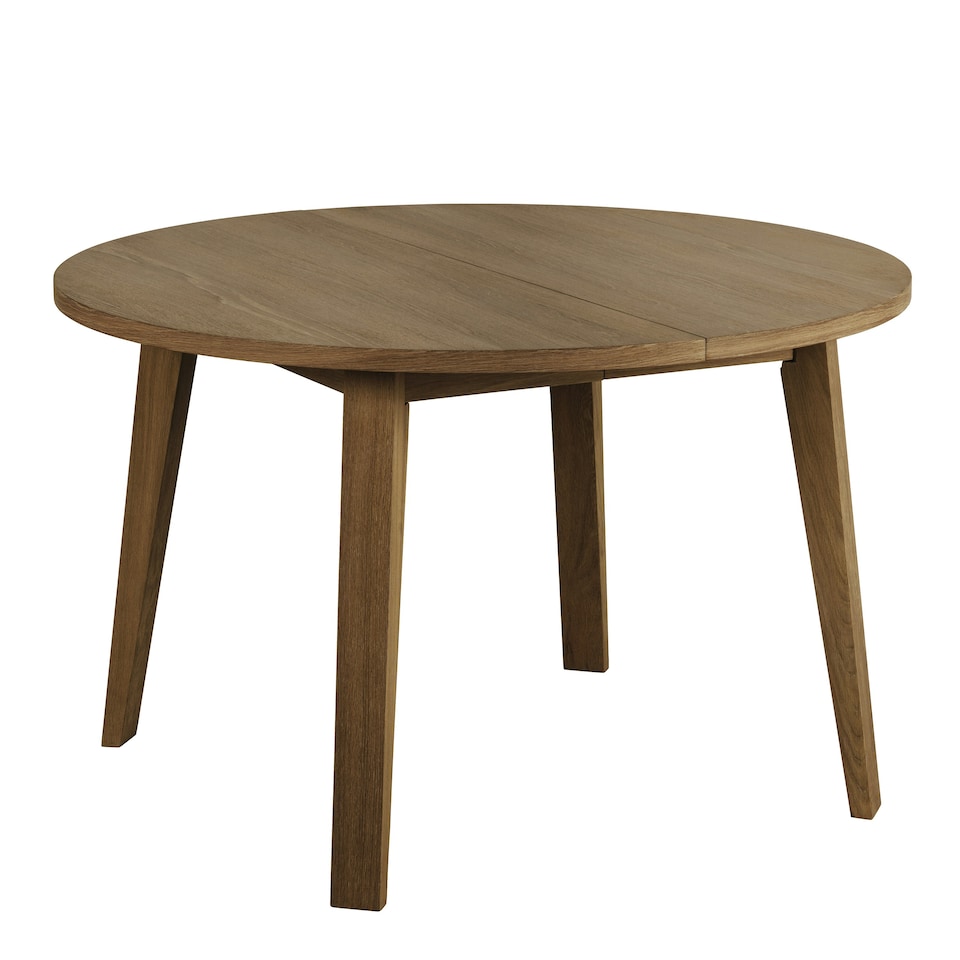 image 1 of A-Line Round Dining Table Smoked Oak