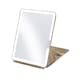 image 1 of Sensse Modern Marble LED Glow Up Mirror Gold