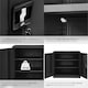 image 5 of Filing Cabinet - 3 shelves, height-adjustable, lockable, 90 x 40 x 90 cm | Black | black | 90 x 40 x 90 cm | 1