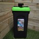 image 5 of 30 Litre Plastic Cat / Dog / Pet or Bird Food Storage Tub / Container | Black | Black