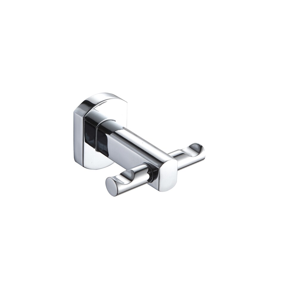 image 1 of Showerdrape Admiralty Chrome Wall Mounted Robe Hook | Silver | 1