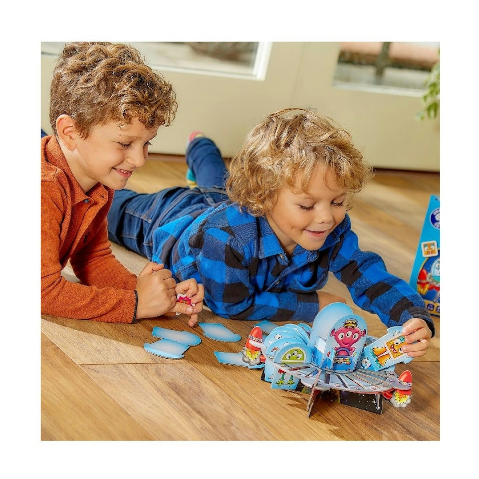 image 1 of Orchard Toys Shape Aliens Childrens Space Themed Game