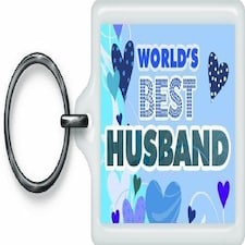 World's Best Husband Sentimental Keyring