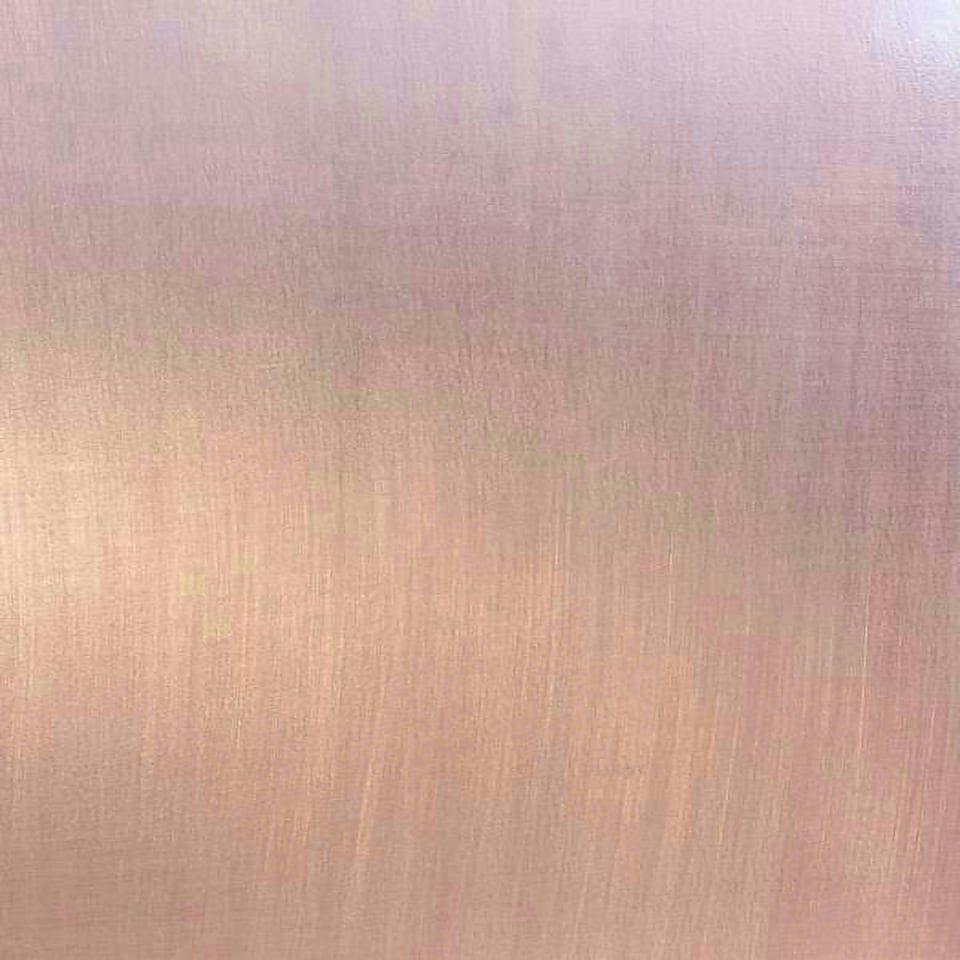 image 1 of Primrose Large Copper Coloured Zinc Galvanised Tall Cube Square Planter 50cm